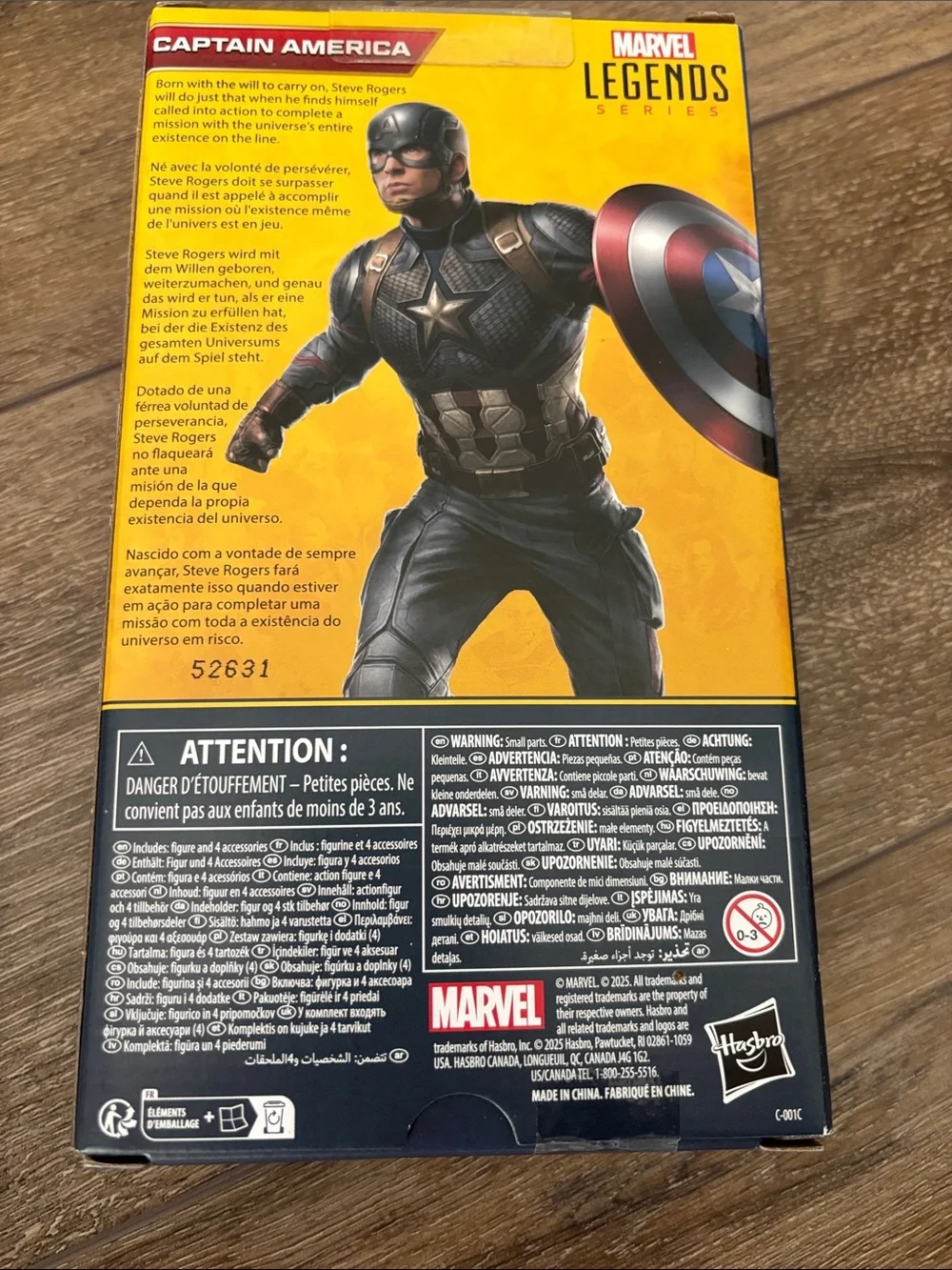 Hasbro Captain America Action Figure - Blue, Red, White